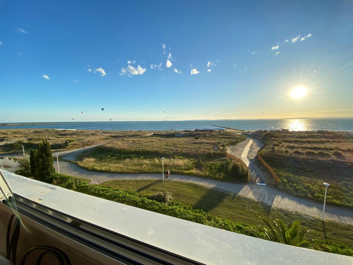 Studio Front De Mer Avec Vue Mer Panoramique ! Le Grau-du-Roi Exterior foto